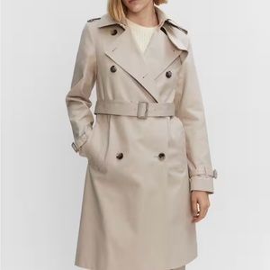 Mango Beige Trench Coat
